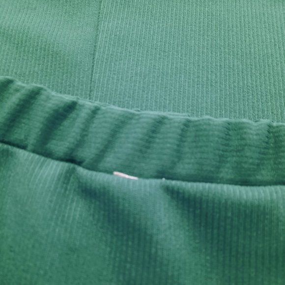 Vtg 70s green jersey knit skirt - Graff brand - Picture 7 of 9